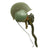 Original U.S. WWII USAAF Bomber Crew M3 Steel FLAK Helmet with A-14 Oxygen Mask and Inner Flight Helmet Original Items