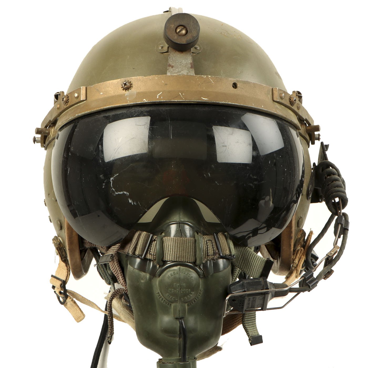 Original Cold War U.S. Air Force Gentex P-4A Flying Helmet