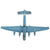 Original U.S. WWII Consolidated B-24 Liberator Recognition Model Airplane by Cruver Original Items