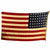 Original U.S. WWII 48 Star National Flag with Attachment Loops - 54" x 90" Original Items