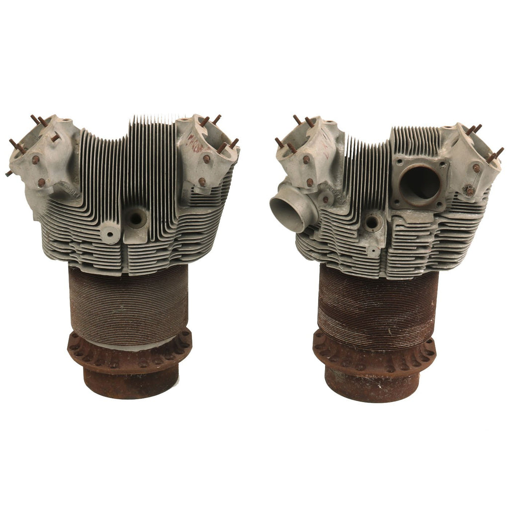 Original U.S. WWII Boeing B-17 Flying Fortress Pratt & Whitney Radial Engine Cylinder Head Housings Original Items