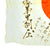 Original Japanese WWII Hand Painted Good Luck Flag with Temple Stamps - 29" x 43" Original Items