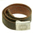 Original German WWII USGI Captured Hitler Youth Knife Belt with Aluminum Buckle by Overhoff & Cie - RZM M4/27 Original Items