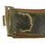 Original German WWII USGI Captured Hitler Youth Knife Belt with Aluminum Buckle by Overhoff & Cie - RZM M4/27 Original Items