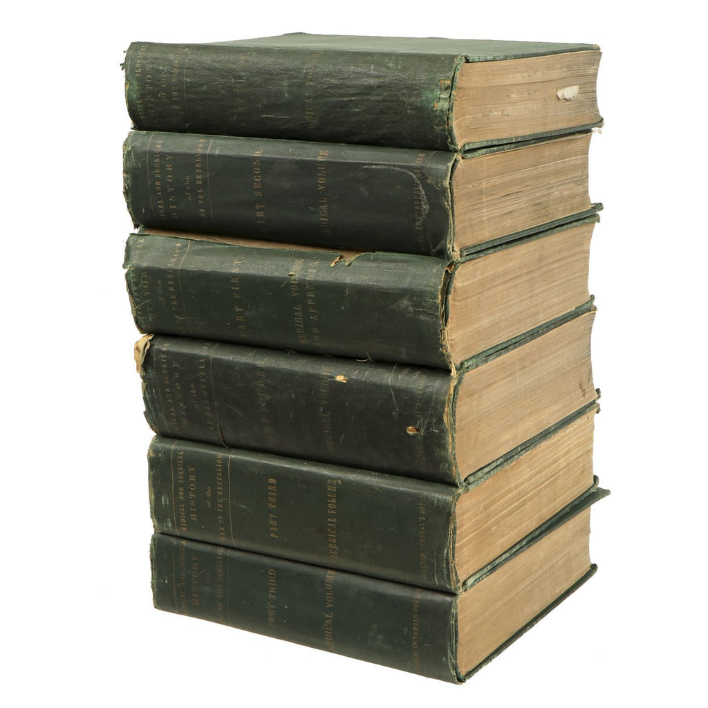 Original U.S. 1870 Complete First Edition of The Medical and Surgical History of the War of the Rebellion (1861-65) - Dedicated by Tennessee Governor William G. Brownlow Original Items