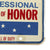 Original U.S. 1987 Congressional Medal of Honor State of Arkansas License Plate Original Items