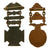 Original U.S. 19th and Early 20th Century New York National Guard Marksmanship Badges - 7 Tiffany Made, 11 Total Original Items