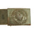 Original Imperial German WWI M1915 Leather Belt with Prussian Steel Buckle & M1889 Ammo Pouches Original Items