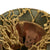 Original German WWII M42 Textured Camouflage Army Heer Helmet with Net & 56cm Liner - ET64 Original Items