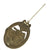 Original German WWII Bronze Grade Panzer Assault Tank Badge - Hollow Back Style Original Items