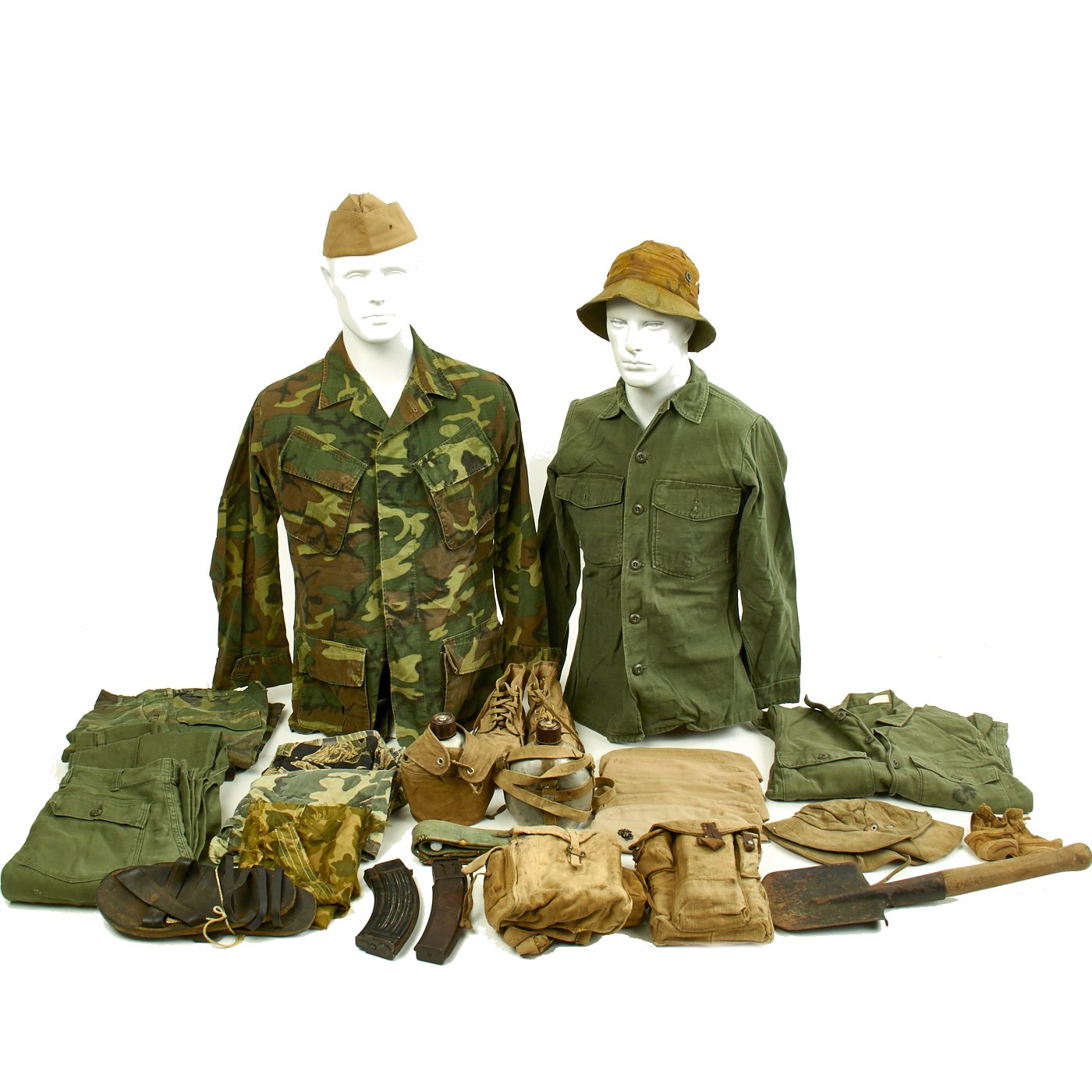 Original Vietnam War Marine Corps Uniform and NVA North