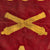 Original U.S. WWII 398th Armored Field Artillery Battalion Swallowtail Guidon Pennant with 4 Unit Pins Original Items