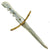 Original WWII U.S. Navy Theater Made Fighting Knife with Brass "Propeller" Crossguard Original Items