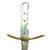 Original WWII U.S. Navy Theater Made Fighting Knife with Brass "Propeller" Crossguard Original Items