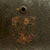 Original German WWII Battlefield Pickup M35 Single Decal SS Helmet with Liner - size 66 Shell Original Items