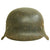 Original German WWII M42 Single Decal Luftwaffe Helmet Shell with Partial Liner - ET66 Original Items