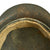 Original German WWII M42 Single Decal Luftwaffe Helmet Shell with Partial Liner - ET66 Original Items