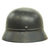Original German WWII Beaded M40 Double Decal DRK Red Cross Steel Helmet - Q62 Original Items