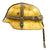 Original German WWII M35 Helmet Shell with Field Made Carry Strap and Replica Liner - marked ET66 Original Items
