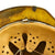 Original German WWII M35 Helmet Shell with Field Made Carry Strap and Replica Liner - marked ET66 Original Items