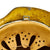 Original German WWII M35 Helmet Shell with Field Made Carry Strap and Replica Liner - marked ET66 Original Items