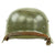 Original German WWII Army Heer M35 Double Decal Helmet with 1937 Dated Size 56cm Liner - SE64 Original Items