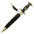 Original German WWII M33 Early SS Dagger with Possible Ground Röhm Signature and Leather Hanger Original Items