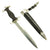 Original German WWII M33 Early SS Dagger with Possible Ground Röhm Signature and Leather Hanger Original Items