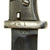Original German WWII 98k 1936 dated Bayonet with 1939 dated Scabbard & DAK Canvas Frog Original Items