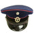 Original German WWII Fire Protection Police EM/NCO Schirmmütze Visor Cap by Herzog - size 56 Original Items