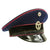 Original German WWII Fire Protection Police EM/NCO Schirmmütze Visor Cap by Herzog - size 56 Original Items