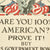 Original U.S. WWI 1917 Propaganda Poster - Are you 100% American? Prove it! Buy U.S. Government Bonds Original Items