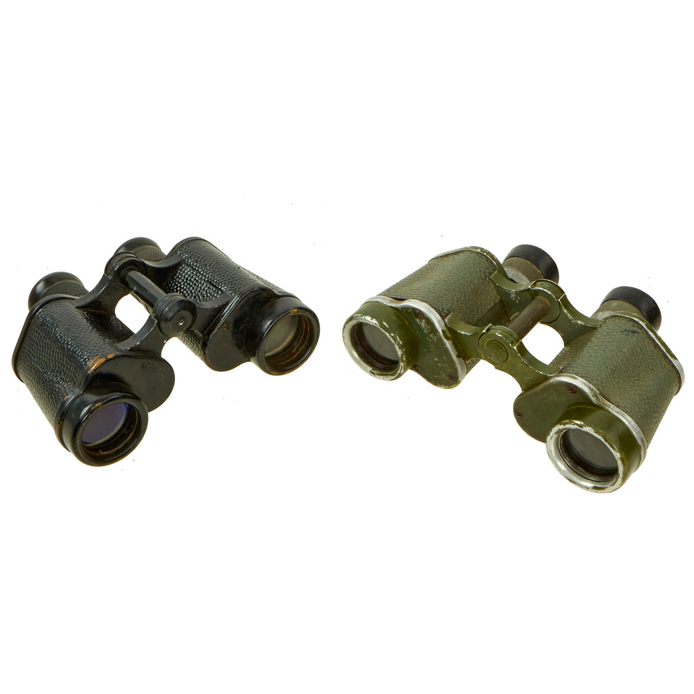 Original British and Hungarian 6x30 Binocular Lot Pair