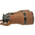 Original WWI U.S. Navy 3 Power Leather Covered Binoculars with Leather Case Original Items