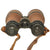 Original WWI U.S. Navy 3 Power Leather Covered Binoculars with Leather Case Original Items