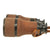 Original WWI U.S. Navy 3 Power Leather Covered Binoculars with Leather Case Original Items