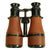 Original WWI U.S. Navy 3 Power Leather Covered Binoculars Original Items