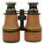 Original WWI U.S. Navy 3 Power Leather Covered Binoculars by Bausch & Lomb with Leather Case Original Items