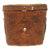 Original WWI & WWII U.S. Navy 6X30 Power Leather Covered Binoculars in Leather Case with Inlaid Compass Original Items