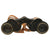 Original WWI & WWII U.S. Navy 6X30 Power Leather Covered Binoculars in Leather Case with Inlaid Compass Original Items