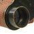 Original WWI & WWII U.S. Navy 6X30 Power Leather Covered Binoculars in Leather Case with Inlaid Compass Original Items