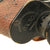 Original WWI & WWII U.S. Navy 6X30 Power Leather Covered Binoculars in Leather Case with Inlaid Compass Original Items