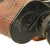 Original WWI & WWII U.S. Navy 6X30 Power Leather Covered Binoculars in Leather Case with Inlaid Compass Original Items