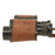 Original WWI & WWII U.S. Navy 6X30 Power Leather Covered Binoculars in Leather Case with Inlaid Compass Original Items