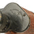 Original WWI & WWII U.S. Navy 6X30 Power Leather Covered Binoculars in Leather Case with Inlaid Compass Original Items