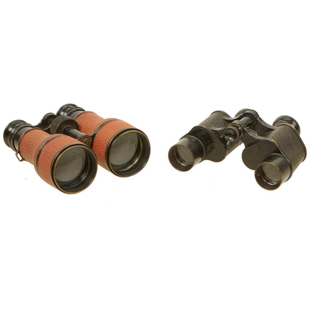 Original U.S. Navy Binoculars From WWI by U.S. Maritime Gun Factory Optical Shop Annex and Bausch and Lomb Optical - Set of 2 Original Items