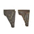 Original German WWII Walther P38 Leather Softshell Holsters - Set of 2 Original Items