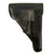 Original German WWII 1944 dated Walther P38 Black Leather Softshell Holster by Franz & Karl Voegels Original Items