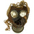 Original Imperial German WWI M1917 Ledermaske Leather Gas Mask with Can and 1918 dated Filter Original Items