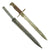 Original U.S. Pre-WWI M1892 Bayonet and Scabbard for Springfield Krag-Jørgensen Rifles - dated 1894 Original Items